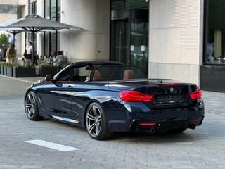 2017 BMW 4 серии 430i F32/F33/F36 Рестайлинг, синий, 2400000 рублей, вид 3