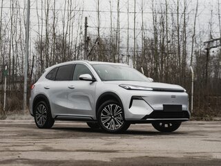 2026 Geely EX5 Гибрид EM-i, серебристый, 3935290 рублей, вид 2