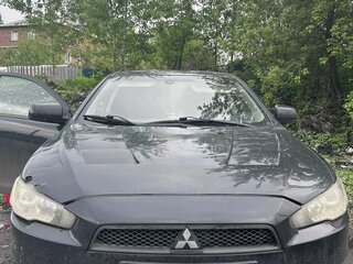 2007 Mitsubishi Lancer X, чёрный, 550000 рублей, вид 1