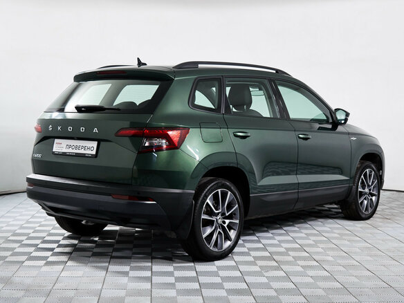 2021 Skoda Karoq I, зелёный - вид 4