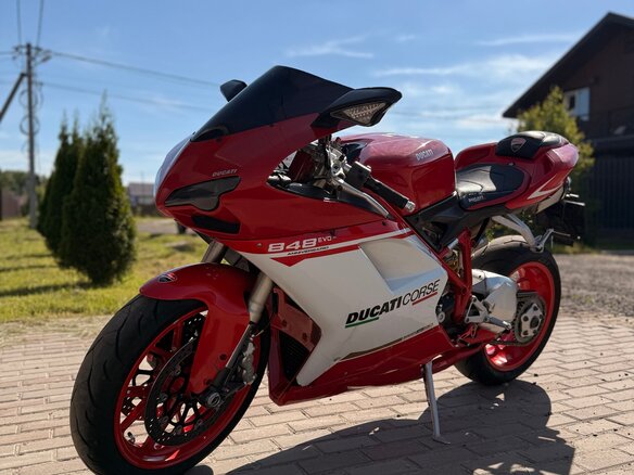 2009 Ducati 848, красный, 619000 рублей - вид 7