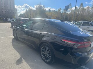 2019 Toyota Camry VIII (XV70), чёрный, 3200000 рублей, вид 3