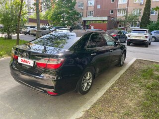 2016 Toyota Camry VII (XV50) Рестайлинг, чёрный, 2290000 рублей, вид 5