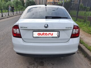2019 Skoda Rapid I Рестайлинг, белый, 1030000 рублей, вид 4