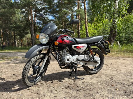 2016 Bajaj Boxer BM 150X, чёрный, 100000 рублей, вид 1