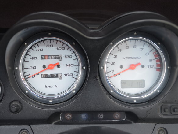 2001 Honda Forza, чёрный - вид 4