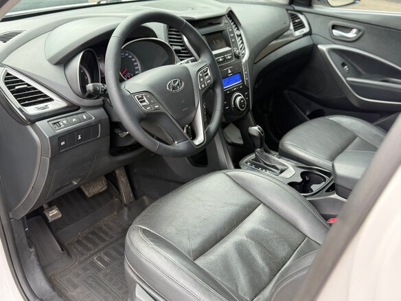 2014 Hyundai Santa Fe III, белый, 1720000 рублей - вид 10