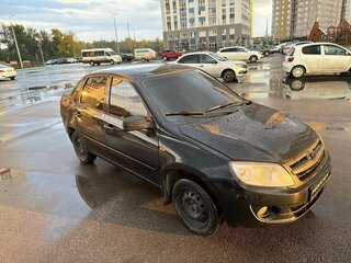 2013 Lada (ВАЗ) Granta I, чёрный, 199999 рублей, вид 3