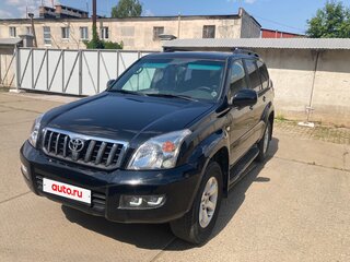 2008 Toyota Land Cruiser Prado 4-speed 120 Series Рестайлинг, чёрный, 1873000 рублей, вид 2