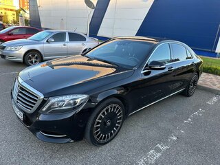 2014 Mercedes-Benz S-Класс 350 CDI BlueTEC Long 7G-TRONIC VI (W222, C217), чёрный, 3400000 рублей, вид 2