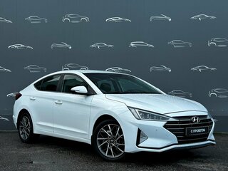2019 Hyundai Elantra VI (AD) Рестайлинг, белый, 1498300 рублей, вид 3