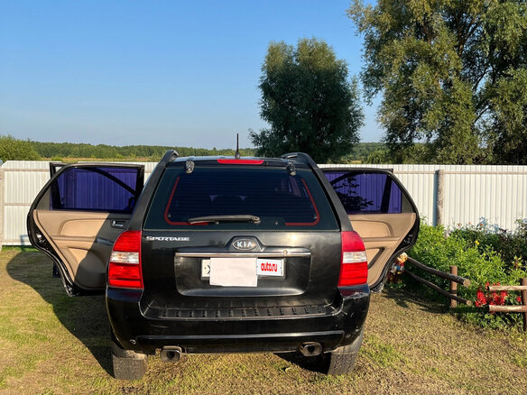 2006 Kia Sportage II, чёрный, 620000 рублей - вид 3