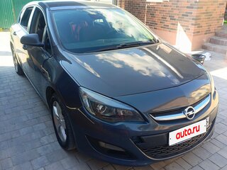 2014 Opel Astra J Рестайлинг, серый, 410000 рублей, вид 1