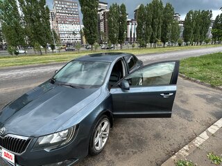 2014 Skoda Superb DSG II Рестайлинг, серый, 910000 рублей, вид 2