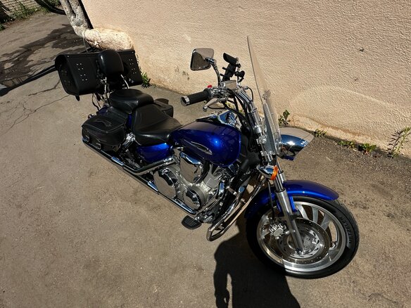 2005 Honda VTX 1300, синий, 707000 рублей - вид 37