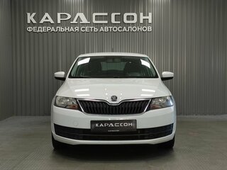 2017 Skoda Rapid I Рестайлинг, белый, 750000 рублей, вид 3