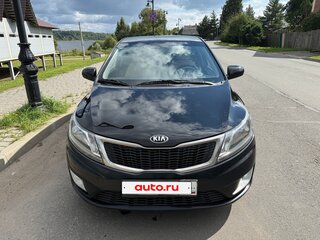 2014 Kia Rio 6-speed III, чёрный, 950000 рублей, вид 2