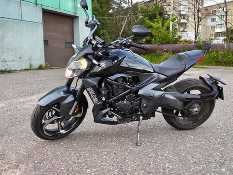 2023 Zontes ZT350-V1, чёрный, 360000 рублей, вид 3