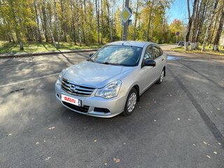 2013 Nissan Almera III (G15), серебристый, 890000 рублей, вид 1