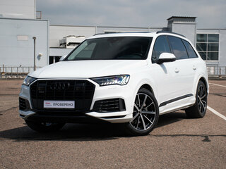 2021 Audi Q7 55 TFSI II (4M) Рестайлинг, белый, 5640214 рублей, вид 1