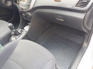 2016 Hyundai Solaris I Рестайлинг, белый, 760000 рублей, вид 5