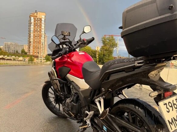 2020 Honda CB 400X, красный, 500000 рублей - вид 16