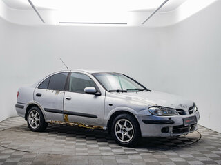 2001 Nissan Almera II (N16), серебристый, 135000 рублей, вид 3