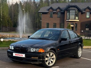 1998 BMW 3 серии 318i IV (E46), чёрный, 355000 рублей, вид 1