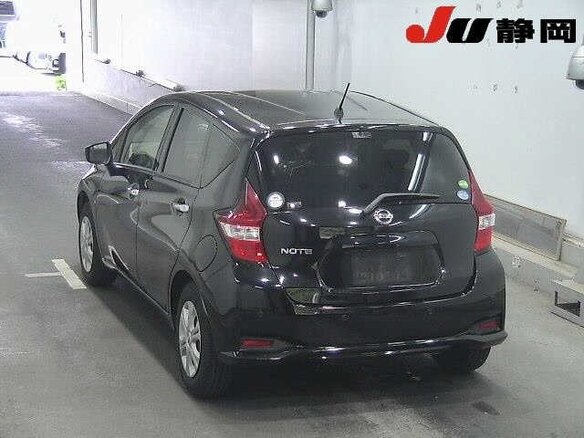 2019 Nissan Note II Рестайлинг, чёрный - вид 3