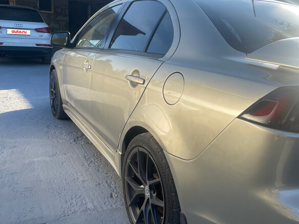 2007 Mitsubishi Lancer X, бежевый - вид 5