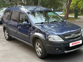 2019 Lada (ВАЗ) Largus Cross I, синий, 900000 рублей, вид 2