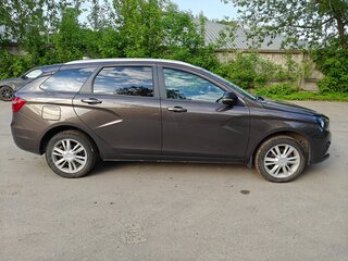 2019 Lada (ВАЗ) Vesta SW I, коричневый, 875000 рублей, вид 4