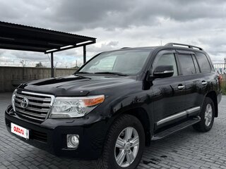 2014 Toyota Land Cruiser 200 Series Рестайлинг 1, чёрный, 5500000 рублей, вид 3
