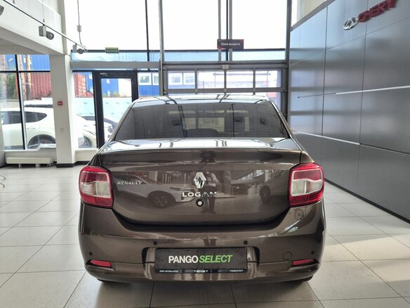 2018 Renault Logan II Рестайлинг, коричневый, 1069000 рублей - вид 4