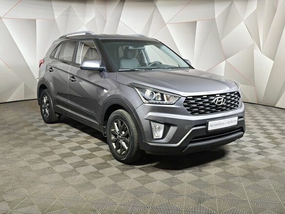 2021 Hyundai Creta I Рестайлинг, серый - вид 2