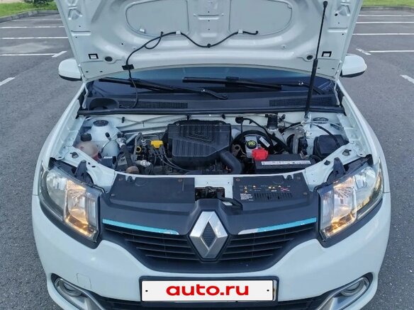2016 Renault Logan II, белый - вид 23