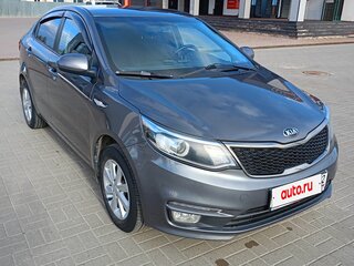 2016 Kia Rio III Рестайлинг, серый, 1540000 рублей, вид 2