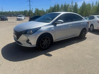 2021 Hyundai Solaris II Рестайлинг, серый, 1399999 рублей, вид 1