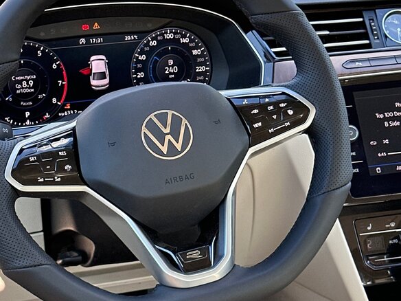 2017 Volkswagen Passat B8, синий - вид 19