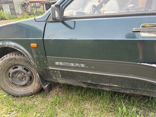 1998 Lada (ВАЗ) 21099, зелёный, 85000 рублей, вид 5