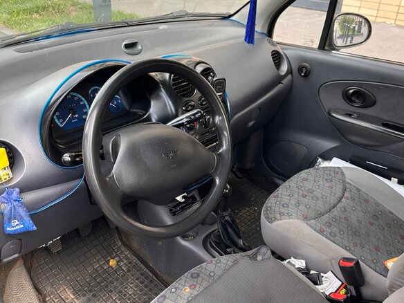 2008 Daewoo Matiz I Рестайлинг, синий, 90000 рублей - вид 7