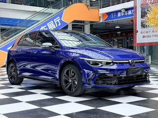 2022 Volkswagen Golf VIII, синий, 1830000 рублей, вид 5
