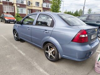 2007 Chevrolet Aveo I Рестайлинг, голубой, 295000 рублей, вид 5