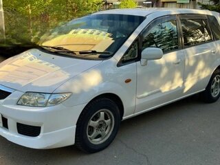 2001 Mazda Premacy I (CP), белый, 385000 рублей, вид 4