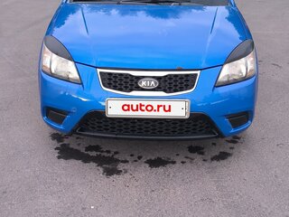 2010 Kia Rio II Рестайлинг, синий, 600000 рублей, вид 2