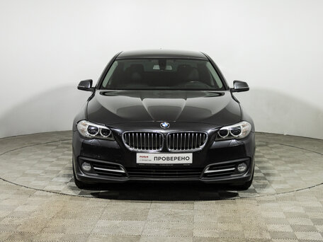 2016 BMW 5 серии 520i VI (F10/F11/F07) Рестайлинг, чёрный, 2299700 рублей, вид 2