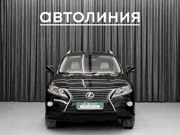 2013 Lexus RX 350 III Рестайлинг, чёрный - вид 2
