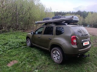 2013 Renault Duster I, зелёный, 850000 рублей, вид 3