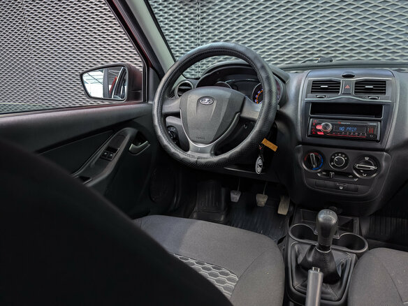 2018 Lada (ВАЗ) Granta I Рестайлинг, красный, 499000 рублей - вид 12