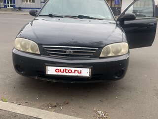 2006 Kia Spectra I Рестайлинг 2, чёрный, 255000 рублей, вид 1